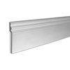Architectural Products By Outwater Baseboard Over Baseboard Moldings, 7PK PVC-4887-OVER-7PK